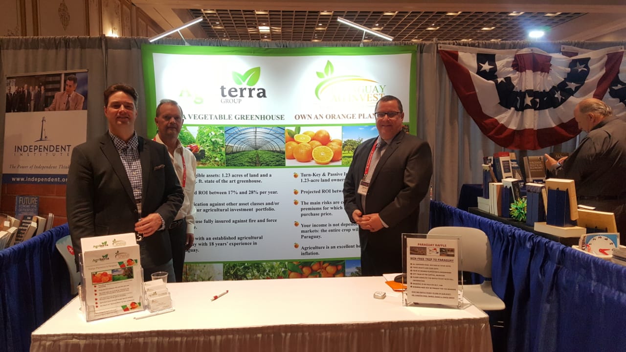 Paraguay AG Invest and Agri Terra at FreedomFest 2018